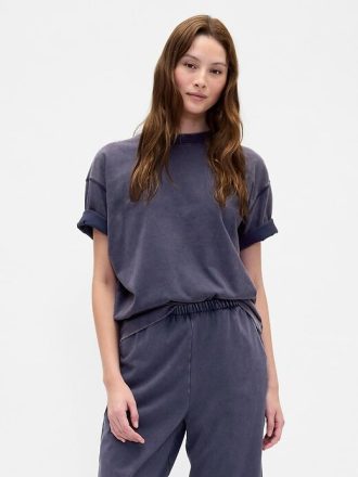 Camiseta VintageSoft Heavyweight de algodão orgânico