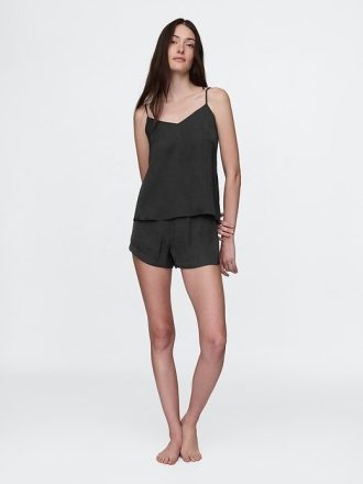 Camisola de pijama de cetim