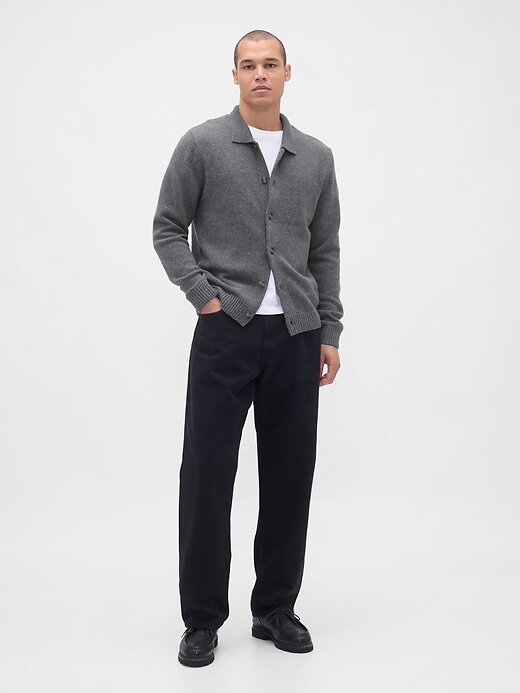 Cardigan de lã merino Cardigan de lã merino