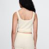 CashSoft Waffle Crop PJ Tank Top