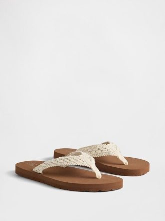 Chinelos de crochê para crianças