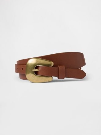 Cinto de couro vegano