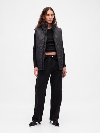 Colete acolchoado leve e reciclado