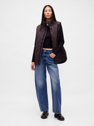 Colete acolchoado leve e reciclado