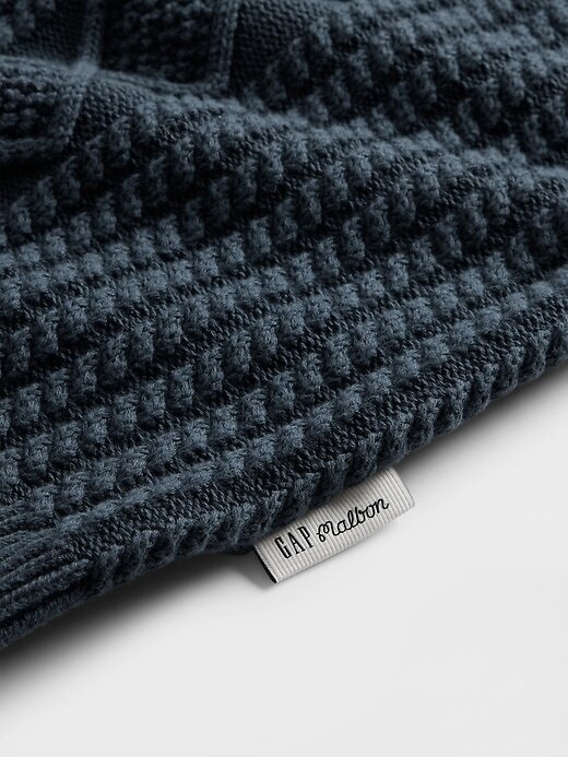 Colete de malha trançada Gap × Malbon Colete de malha trançada Gap × Malbon