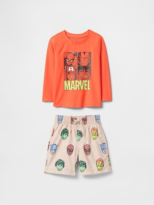 Conjunto de natação Rash Guard para bebês e crianças pequenas Conjunto de natação Rash Guard para bebês e crianças pequenas