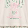 Conjunto de pijama curto Gap × Disney Kids reciclado