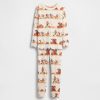 Conjunto de pijama de algodão escovado orgânico Gap × Disney para bebês e crianças pequenas