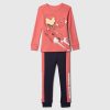 Conjunto de pijama de algodão escovado orgânico Marvel para bebês e crianças pequenas