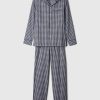 Conjunto de pijama de popeline adulto