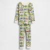 Conjunto de pijama Gap × Disney Baby & Toddler de algodão escovado orgânico
