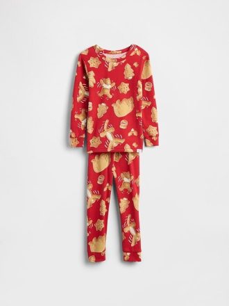 Conjunto de pijama Gap × Disney Baby & Toddler de algodão escovado orgânico