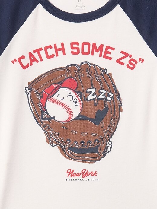 Conjunto de pijama infantil de algodão orgânico escovado Conjunto de pijama infantil de algodão orgânico escovado