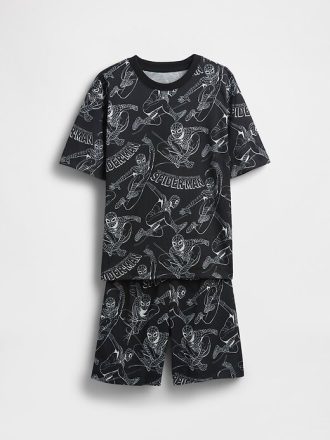 Conjunto de pijama infantil Marvel Spider-Man reciclado Conjunto de pijama infantil Marvel Spider-Man reciclado