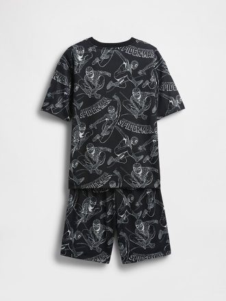 Conjunto de pijama infantil Marvel Spider-Man reciclado Conjunto de pijama infantil Marvel Spider-Man reciclado