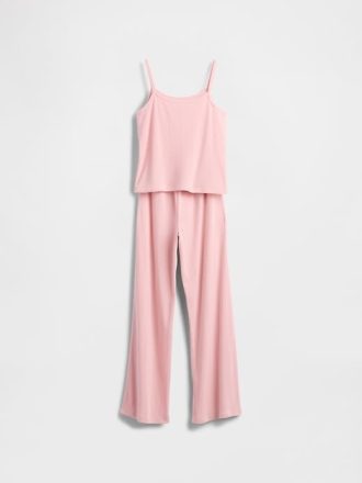 Conjunto de pijama infantil Pointelle Tank reciclado