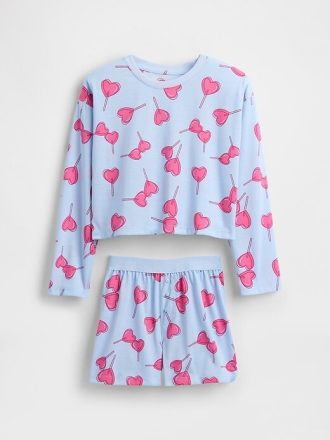 Conjunto de pijama infantil reciclado