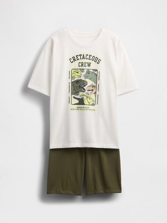 Conjunto de pijama infantil reciclado Conjunto de pijama infantil reciclado