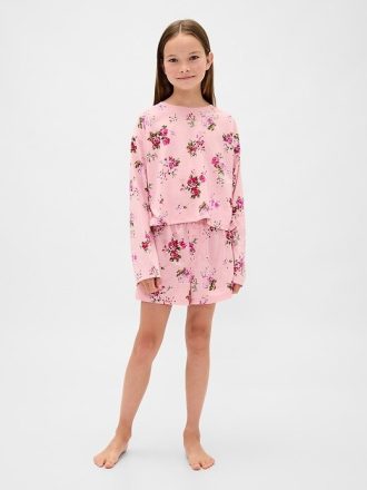 Conjunto de pijama infantil reciclado