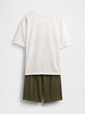 Conjunto de pijama infantil reciclado Conjunto de pijama infantil reciclado