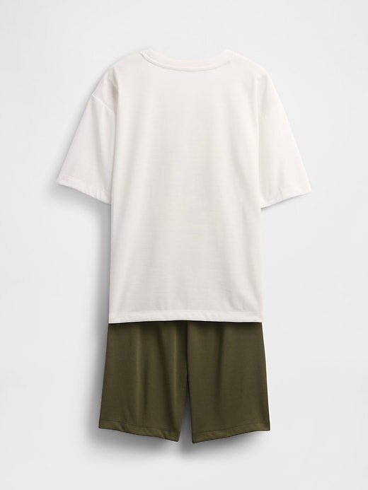 Conjunto de pijama infantil reciclado Conjunto de pijama infantil reciclado