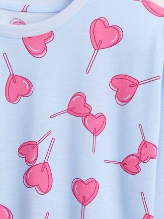 Conjunto de pijama infantil reciclado