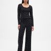 Conjunto de pijama Pointelle Conjunto de pijama Pointelle