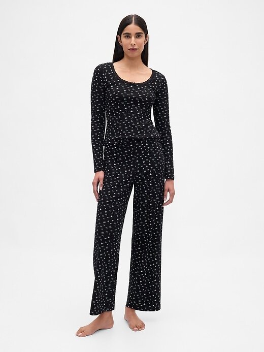 Conjunto de pijama Pointelle Conjunto de pijama Pointelle