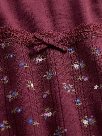 Conjunto de pijama Pointelle