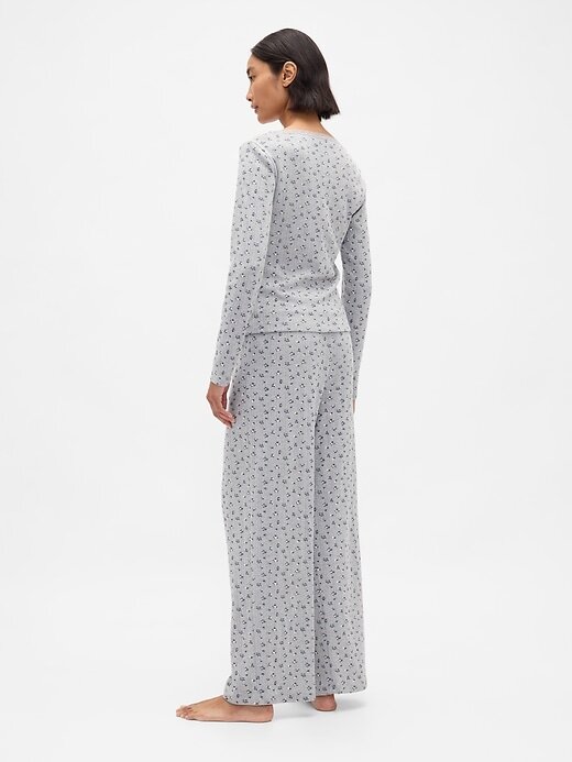 Conjunto de pijama Pointelle Conjunto de pijama Pointelle