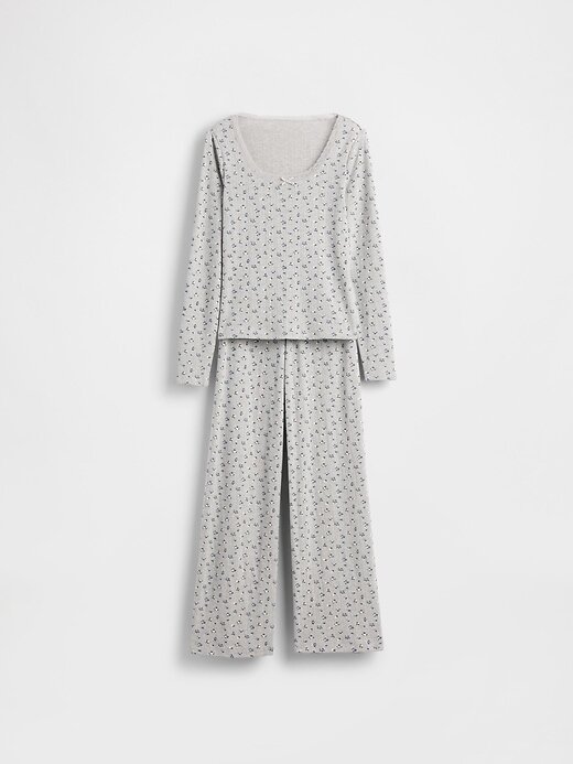 Conjunto de pijama Pointelle Conjunto de pijama Pointelle