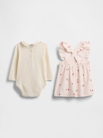 Conjunto de roupa de veludo cotelê para bebê Conjunto de roupa de veludo cotelê para bebê