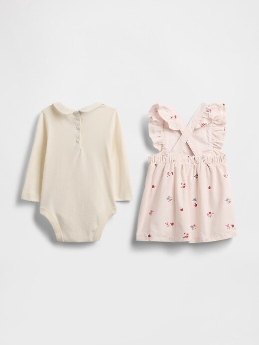 Conjunto de roupa de veludo cotelê para bebê Conjunto de roupa de veludo cotelê para bebê