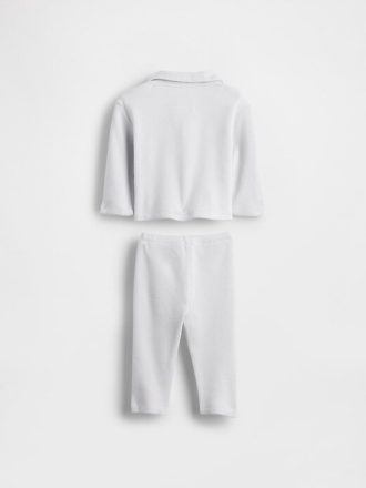 Conjunto de roupa de waffle Softspun para bebê