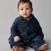 Conjunto de roupa jeans para bebê