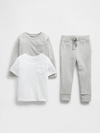 Conjunto de roupas para bebês e crianças pequenas