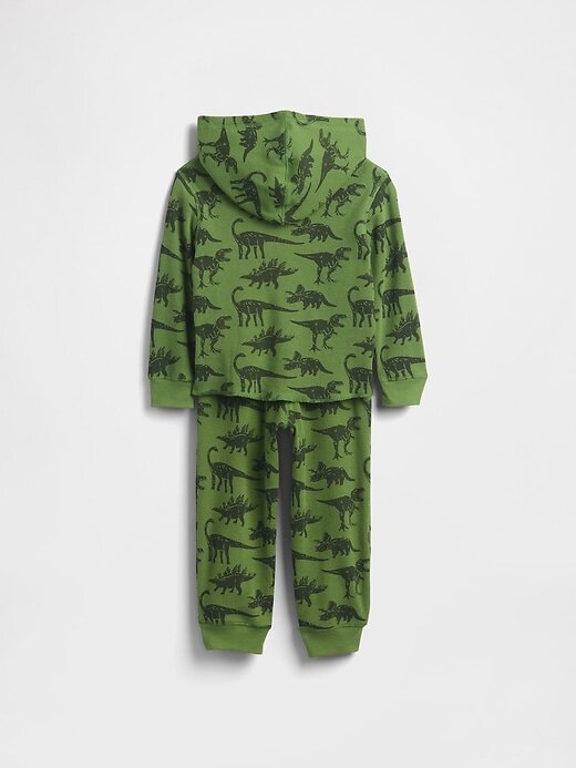 Conjunto de roupas waffle para bebês e crianças pequenas Conjunto de roupas waffle para bebês e crianças pequenas