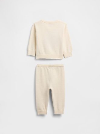 Conjunto de suéter gráfico para bebê Conjunto de suéter gráfico para bebê