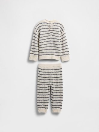 Conjunto de suéter para bebê