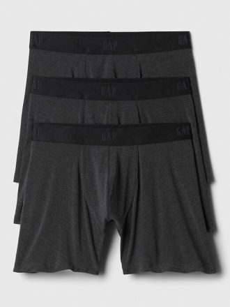 Cueca Boxer Breathe de 5″ (pacote com 3)