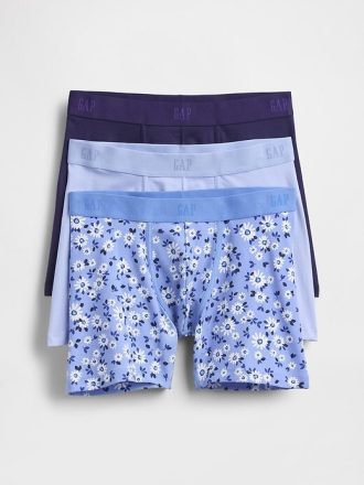 Cuecas Boxer de 5″ (pacote com 3)