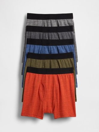 Cuecas Boxer Infantis (Pacote com 5)