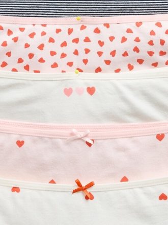 Cuecas hipster infantis (pacote com 5)