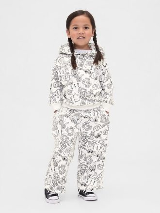 Gap × BÉIS Calça de moletom VintageSoft Barrel para bebês e crianças pequenas