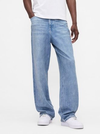 Gap × BÉIS Knit Denim Baggy Jeans