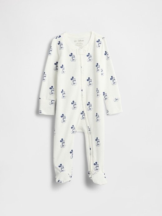 Gap × Disney Baby Algodão Orgânico com Pés em Peça Única Gap × Disney Baby Algodão Orgânico com Pés em Peça Única