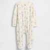 Gap × Disney Baby Algodão Orgânico com Pés em Peça Única Gap × Disney Baby Algodão Orgânico com Pés em Peça Única
