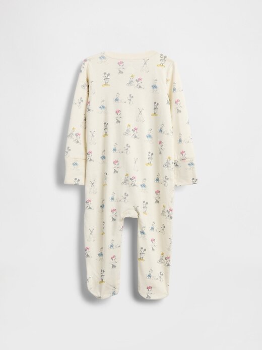 Gap × Disney Baby Algodão Orgânico com Pés em Peça Única Gap × Disney Baby Algodão Orgânico com Pés em Peça Única