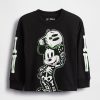 Gap × Disney Camiseta estampada de Halloween do Mickey Mouse para bebês e crianças pequenas