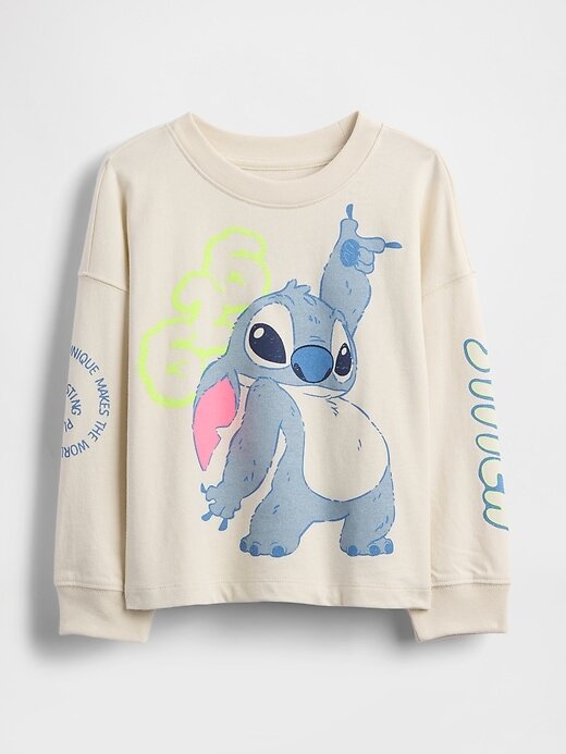Gap × Disney Camiseta estampada Lilo & Stitch para bebês e crianças pequenas Gap × Disney Camiseta estampada Lilo & Stitch para bebês e crianças pequenas